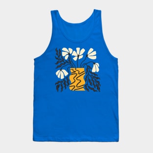 Retro Poppy Vase Tank Top